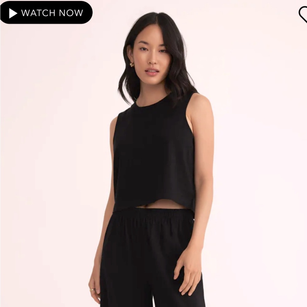 Z Supply Black Tank Top M NWT